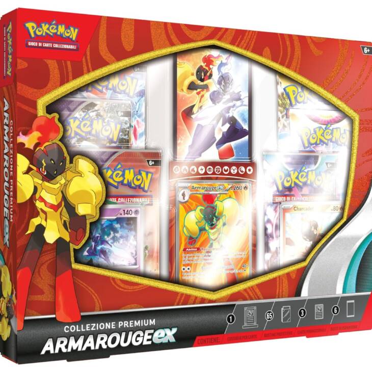 POKEMON - COLLEZIONE PREMIUM - ARMAROUGE - EX ITA