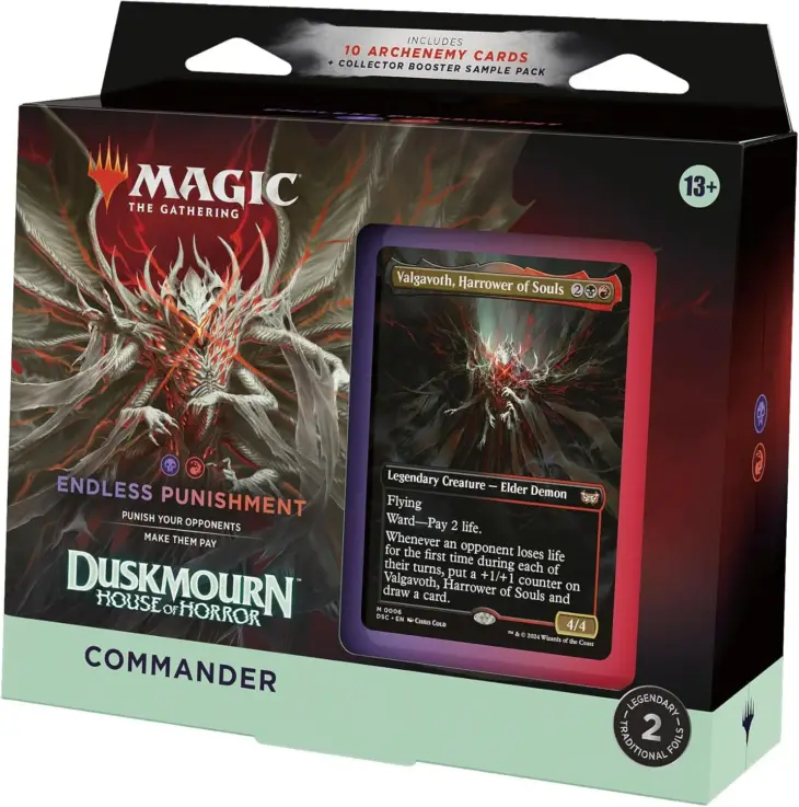 MAGIC: THE GATHERING - DUSKMOURN COMMANDER ENDLESS PUNISHMENT ENG