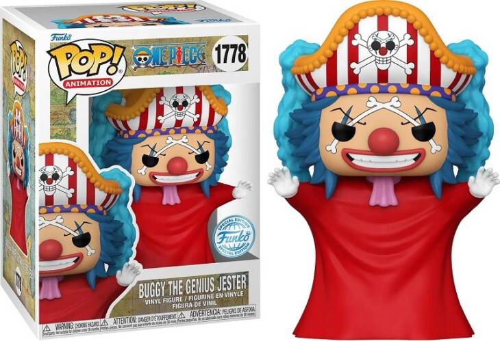 ONE PIECE - BUGGY - FUNKO POP