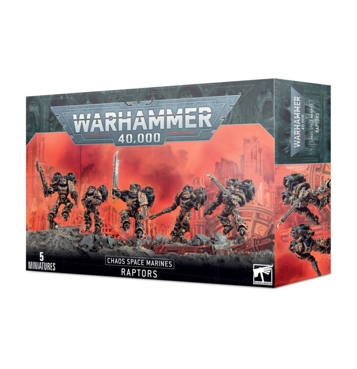 WARHAMMER 40K - CHAOS SPACE MARINES - CHAOS TERMINATOR SQUAD