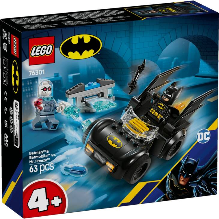 BATMAN E BATMOBILE - LEGO BATMAN