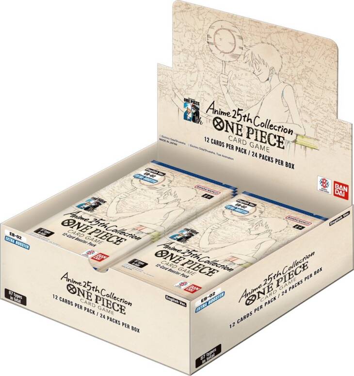 ONE PIECE - BOX Anime 25th Collection Booster  (EB02)
